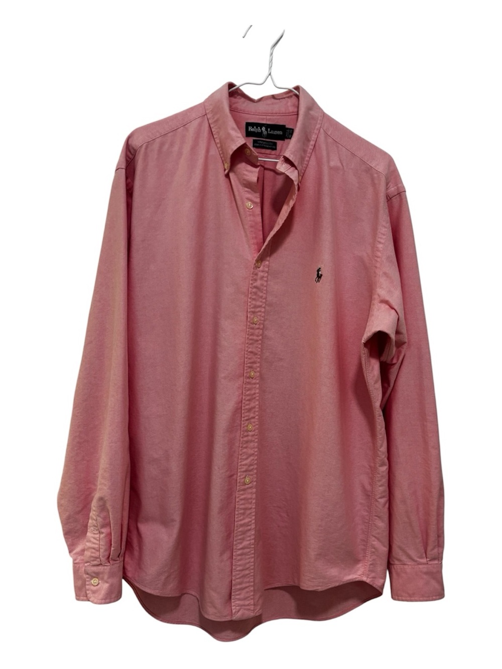 Ralph Lauren Pink Long-Sleeve Button-Down Shirt